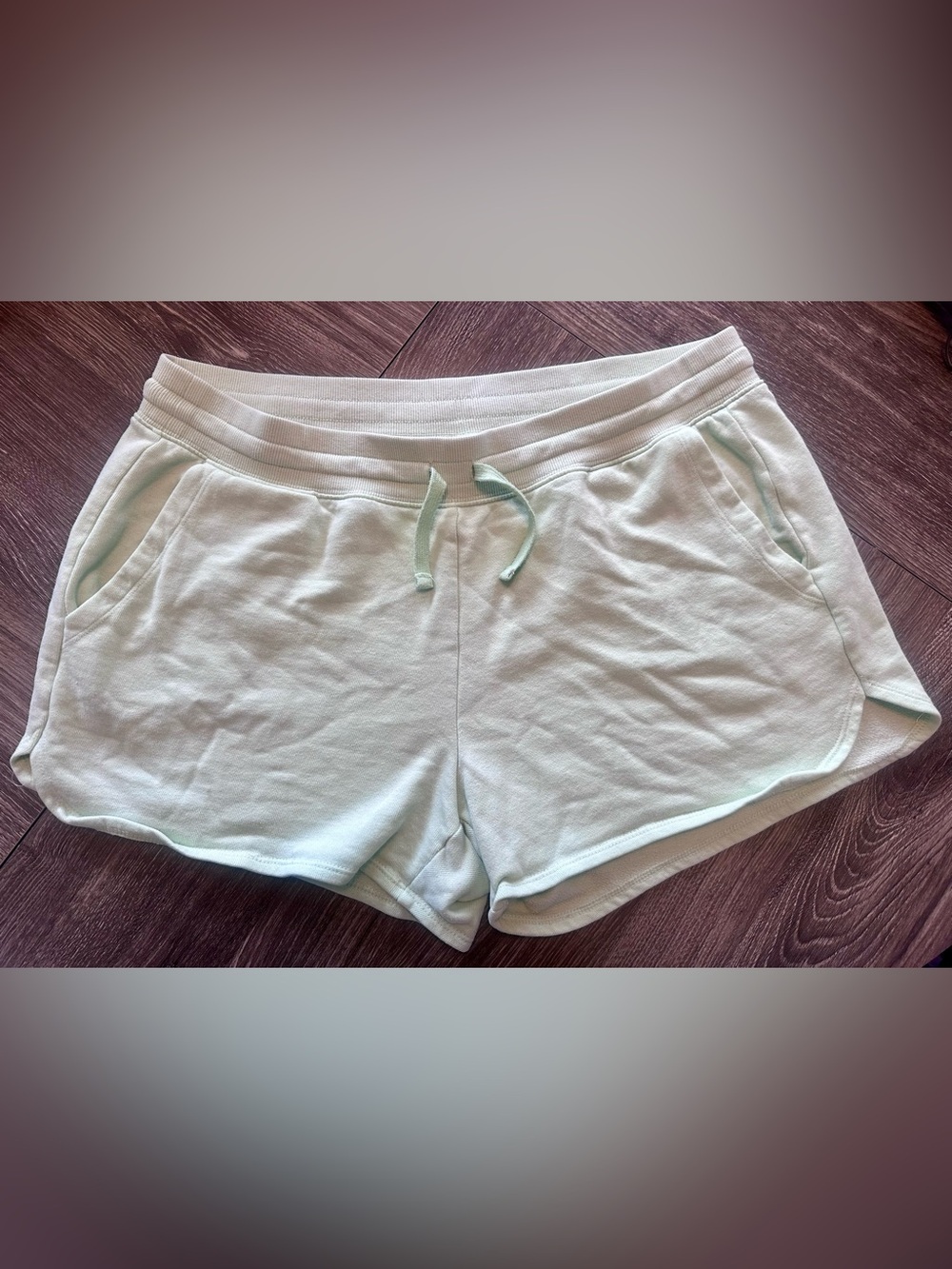 Amazon Essentials Light Mint Athletic Lounge Shorts